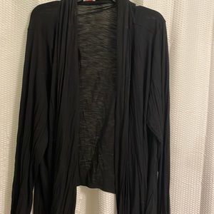 Black cardigan